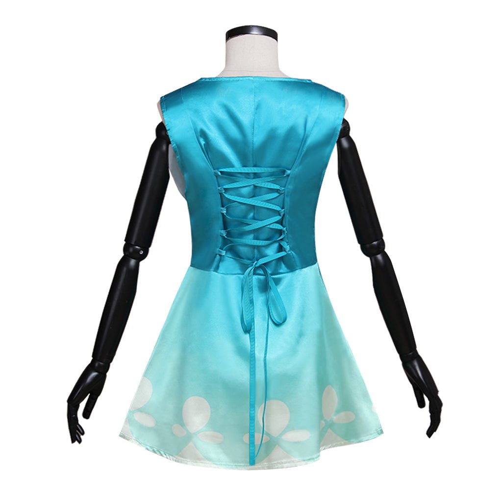 Robe Princesse Poppy Trolls | Costume de Film Animé pour Halloween & Cosplay