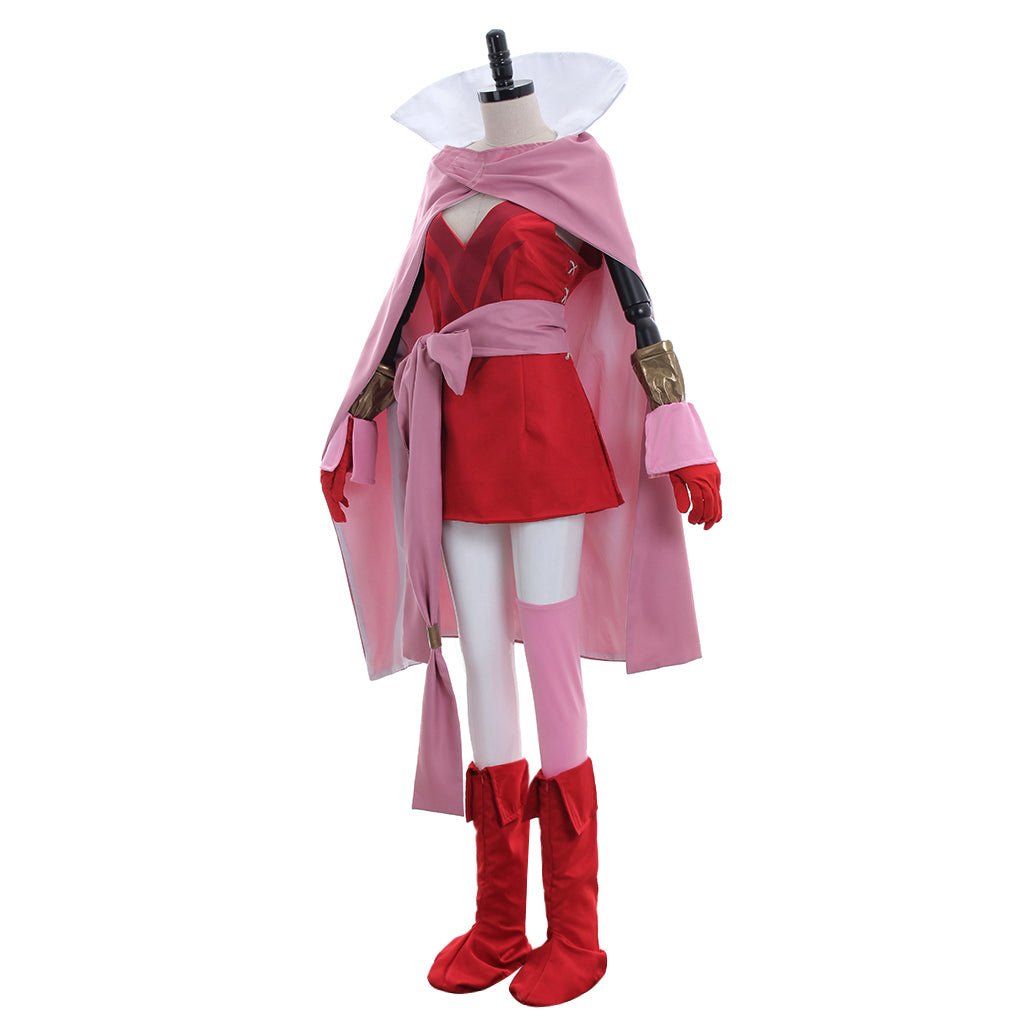 Costume Cosplay Fire Emblem Awakening Tiki | Robe Rose avec Cape