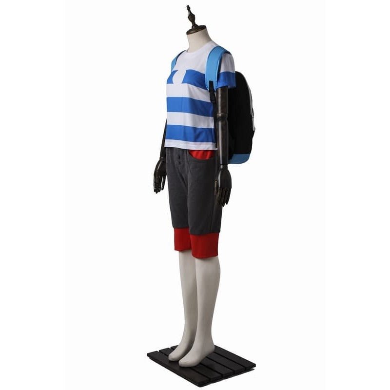 Costume Cosplay Soleil et Lune Elio avec Sac pour Halloween et Fêtes de Noël