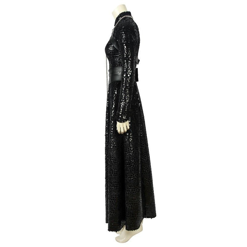 Costume Cosplay Sansa Stark Robe Longue Ensemble Complet pour Femme Tenue de Fête d'Halloween