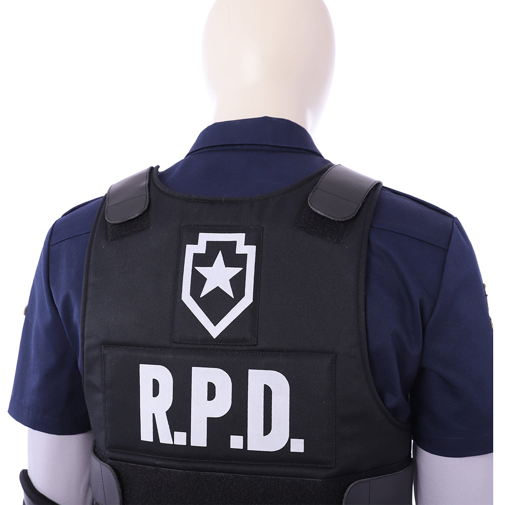 Costume Cosplay Leon S. Kennedy Resident Evil 2 Remake - Haute Qualité