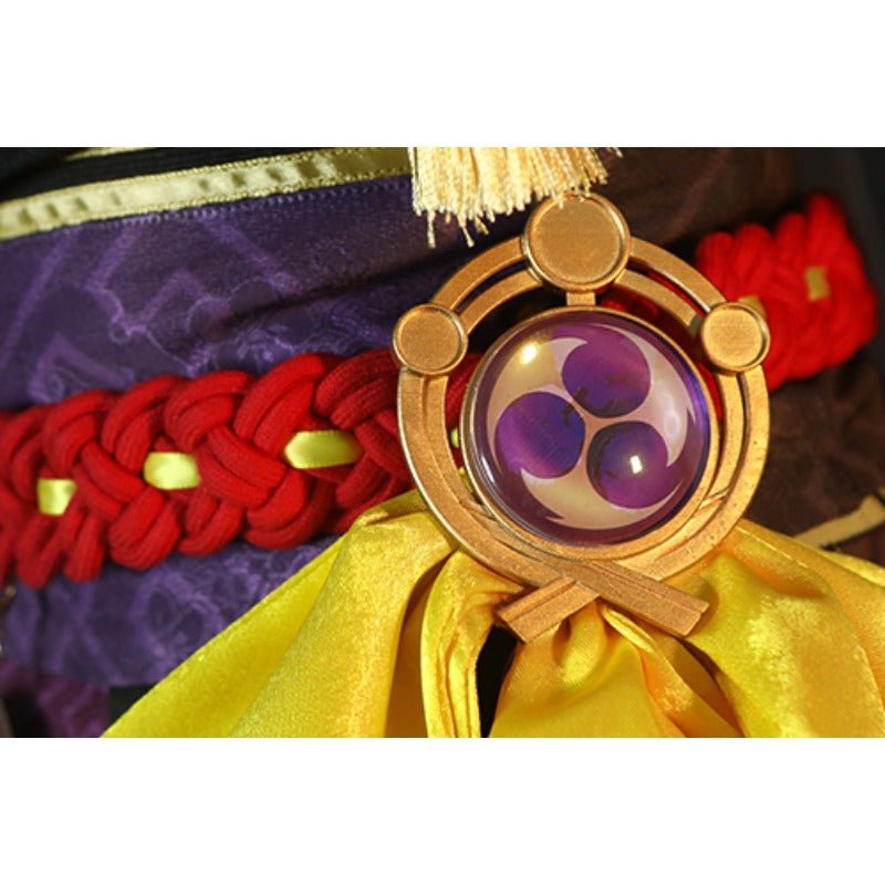 Costume Cosplay Kujou Sara Genshin Impact pour Événements Anime et Halloween