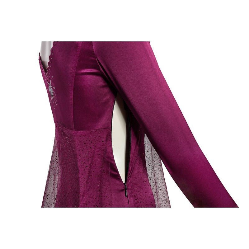 Costume Cosplay Elsa de Frozen 2 : Embrassez la Magie de la Reine des Glaces