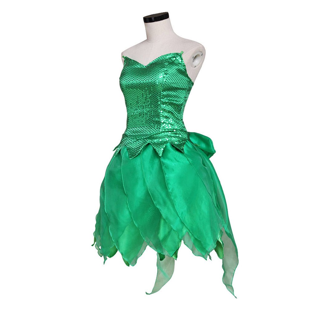 Costume de Cosplay Tinker Bell Série Disney | Tenue de Fée pour Halloween, Fêtes et Événements Cosplay