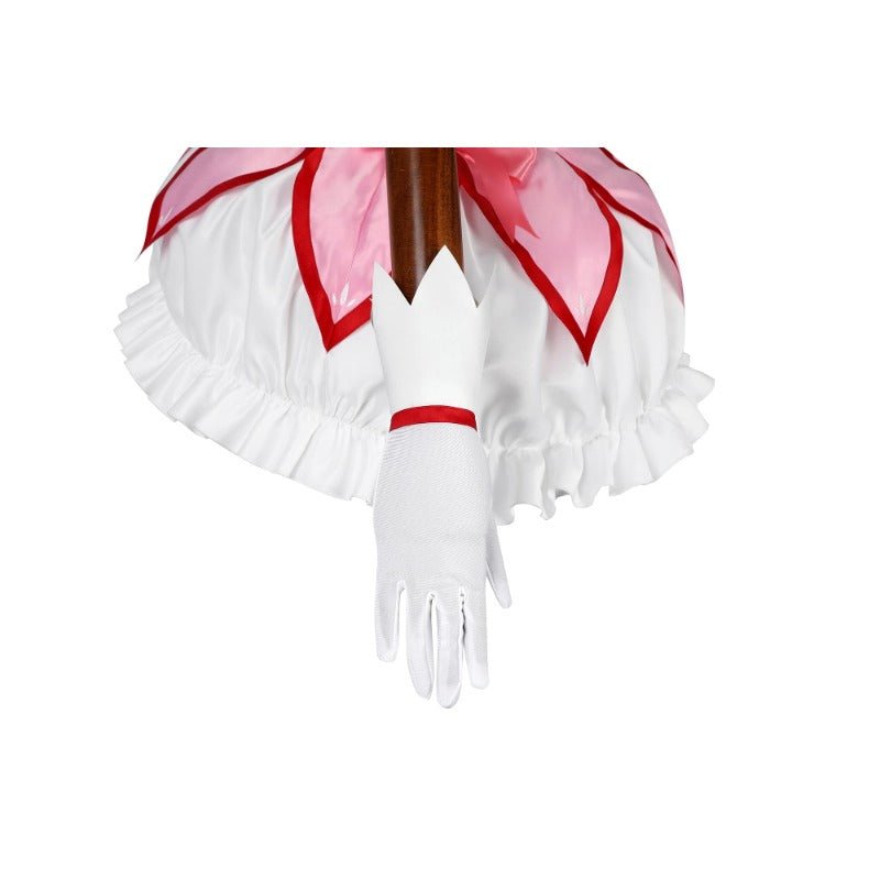 Costume Cosplay Madoka Kaname en Satin Mat Personnalisé pour Halloween - Puella Magi