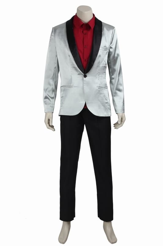 Costume Cosplay Joker Jared Leto - Tenue Personnalisée pour Fête d'Halloween