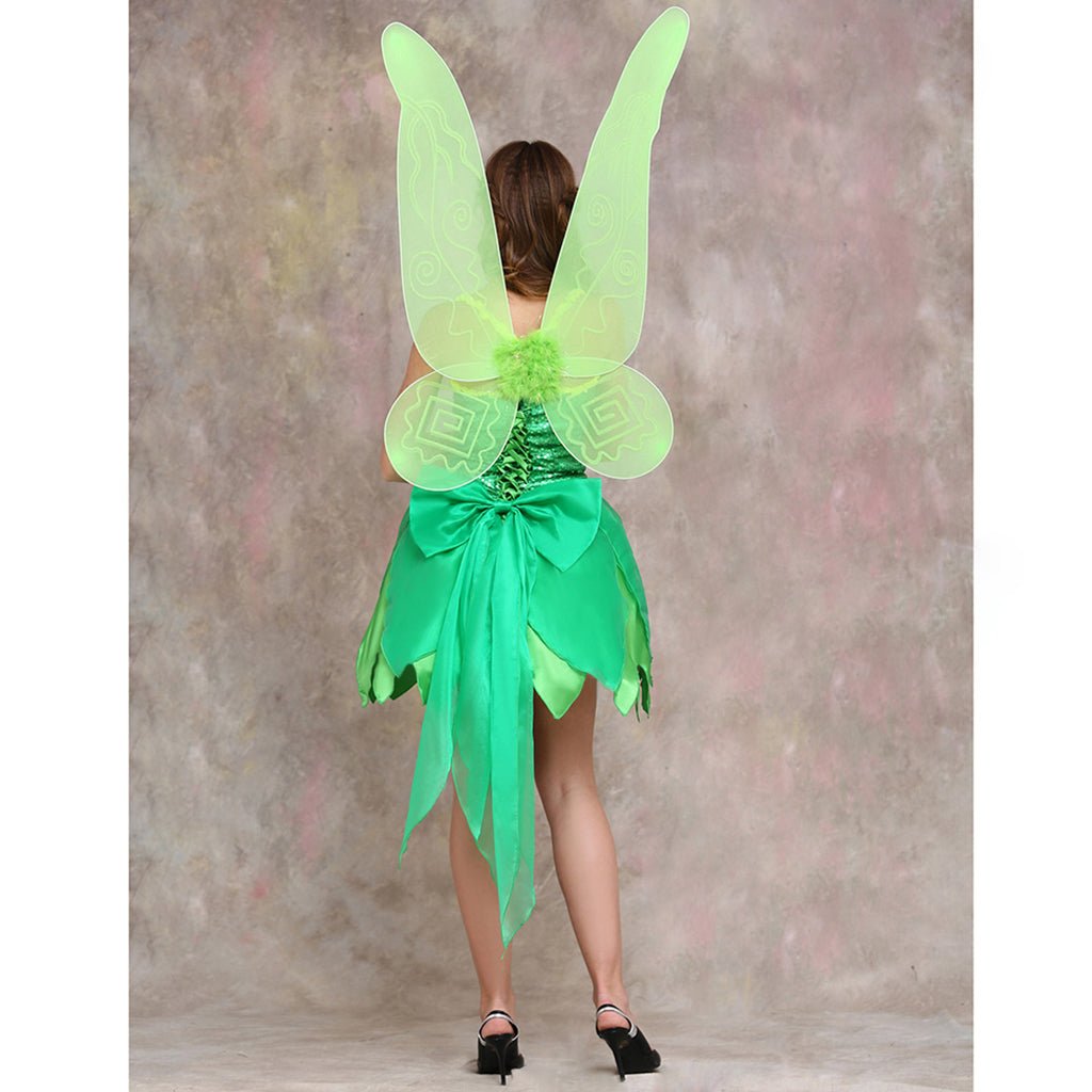 Costume de Cosplay Tinker Bell Série Disney | Tenue de Fée pour Halloween, Fêtes et Événements Cosplay