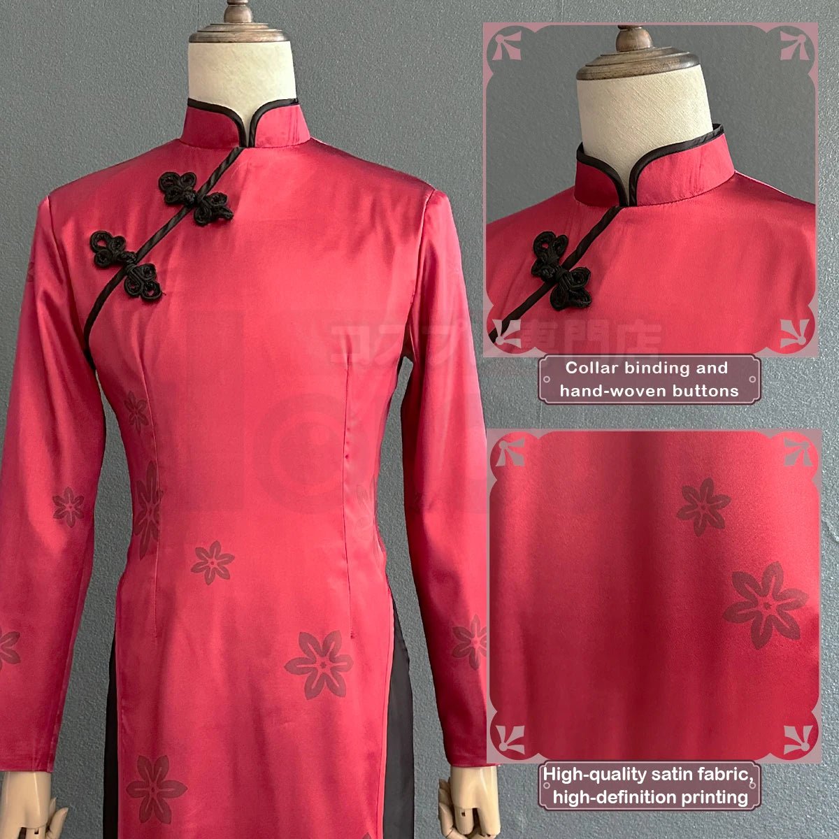 Costume Cosplay Chigiri Blue Lock Rouge Kung Fu Tang avec Perruque en Fibres Synthétiques Taille Adjustable