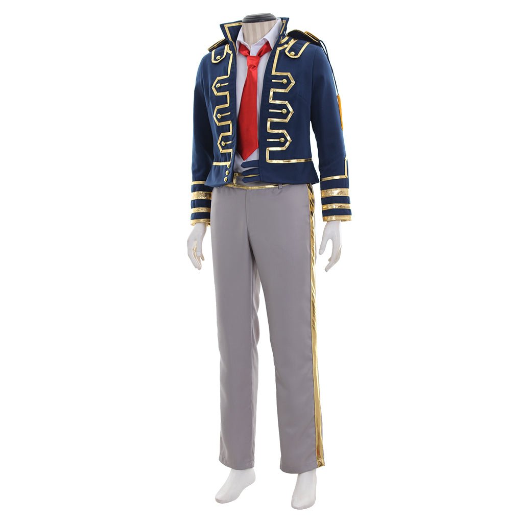 Costume Cosplay Nils Light Field pour Hommes | Ensemble Veste, Chemise, Pantalon
