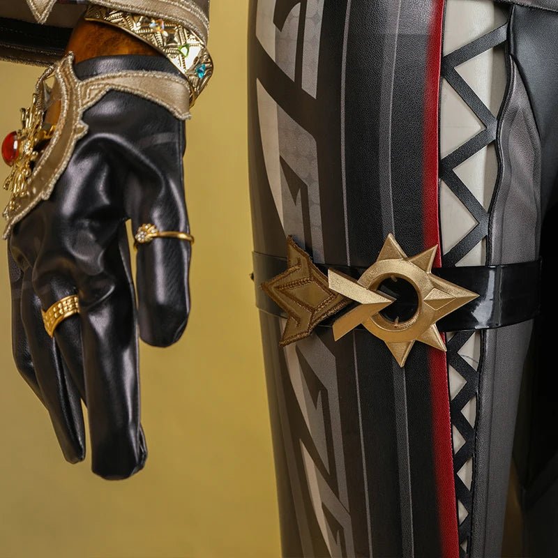 Costume Cosplay Archon Pyro Mavuika de Genshin Impact pour Femme - Ensemble Complet pour Fête d'Halloween