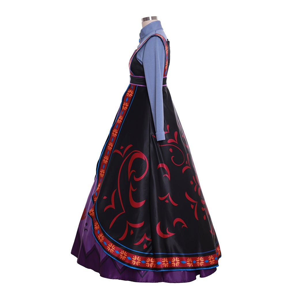 Costume Cosplay Reine Iduna Femme | Robe Disney Mère pour Cosplay