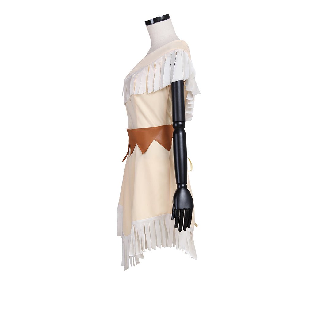 Costume Cosplay Disney Pocahontas | Robe Élégante Pocahontas pour Halloween et Événements Thématiques Disney