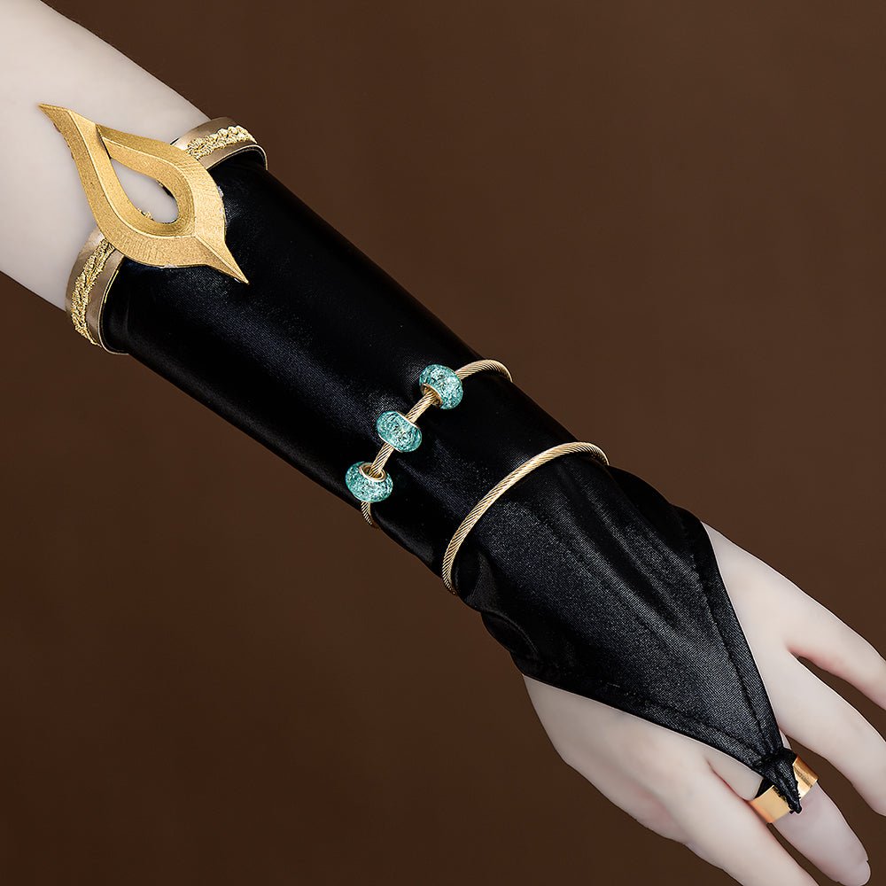 Costume Cosplay Honkai Star Rail Yunli Complet avec Perruque et Accessoires | Uniforme de Personnage de Jeu