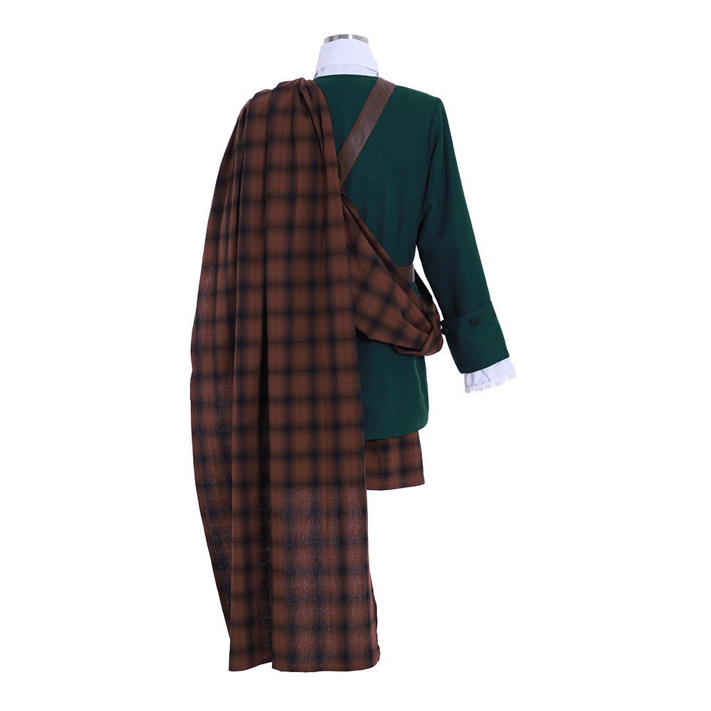 Robe Costume Inspirée d'Outlander | Cosplay des Highlands Écossais pour Femmes