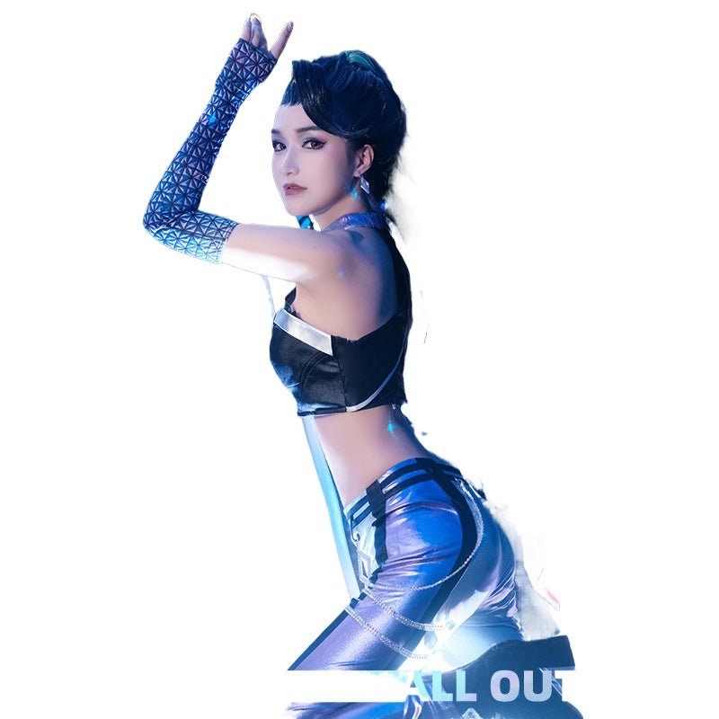 Costume Cosplay LOL KDA 2020 Kaisa pour Femmes - Tenue de Fête d'Halloween