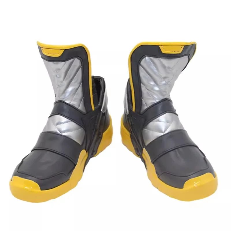 Chaussures de Cosplay HEARTSTEEL Ezreal de LOL pour Hommes - Plates avec Fermeture Éclair pour Sports et Fêtes d'Halloween
