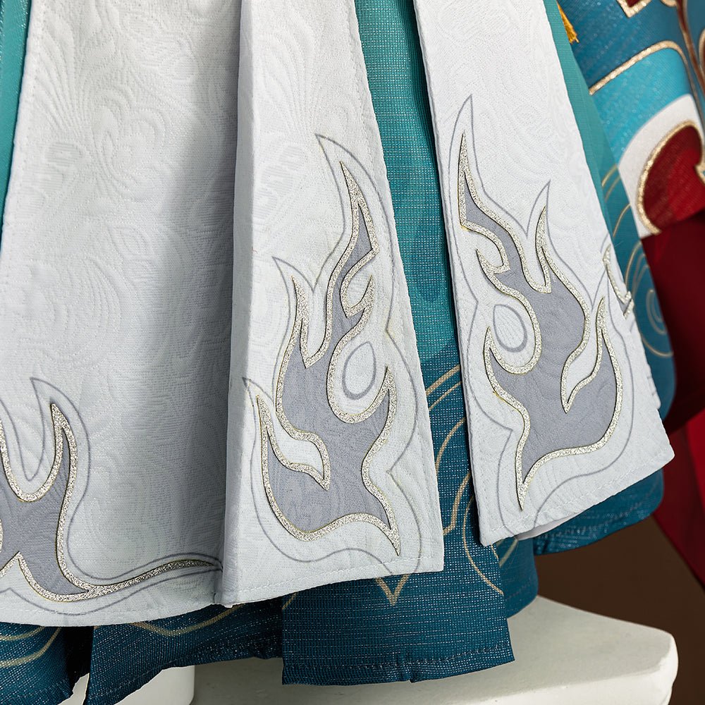 Costume Cosplay Honkai Star Rail Yunli Complet avec Perruque et Accessoires | Uniforme de Personnage de Jeu