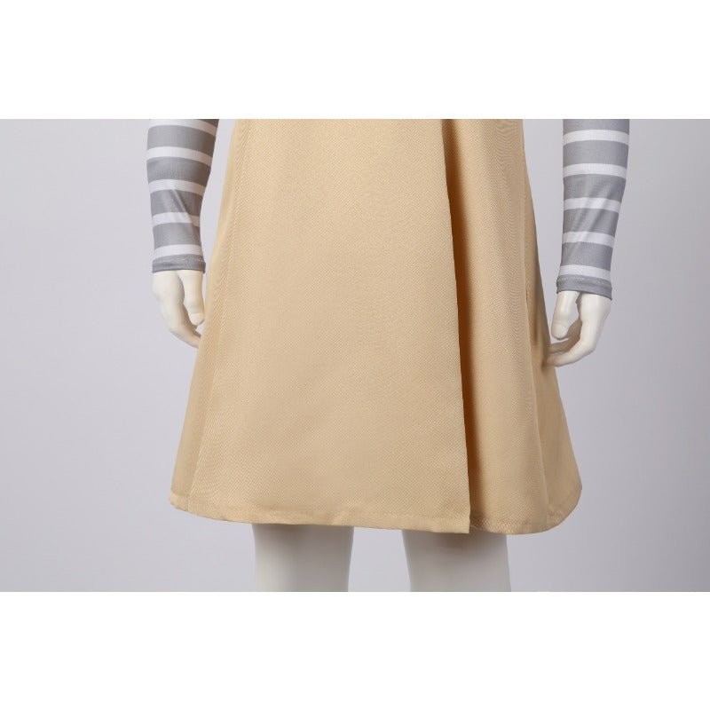 Costume Cosplay Complet Poupee Robot AI M3GAN pour Halloween et Fêtes