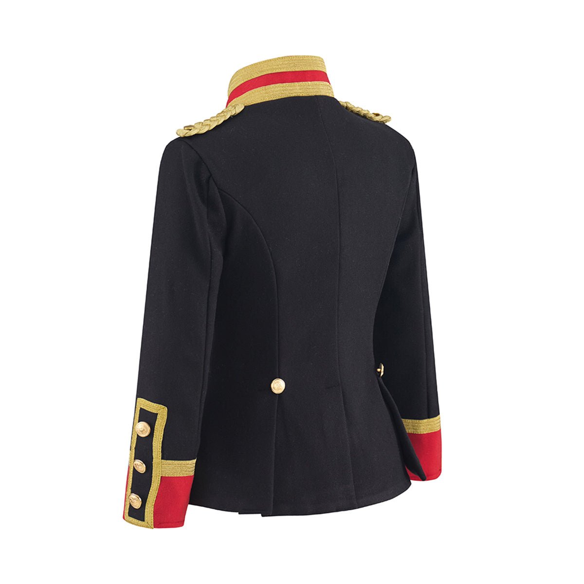Manteau d'Officier Noir pour Femme – Costume Cosplay