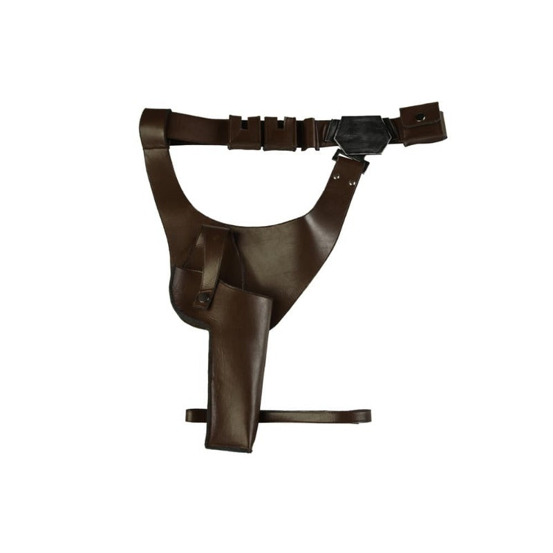 Costume Cosplay Han Solo - Haut, Pantalon, Manteau, Ceinture pour Halloween & Fêtes