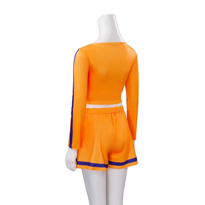 Costume de Cheerleader Buffy pour Filles Lycée - Ensemble Cheerleading Deux Pièces