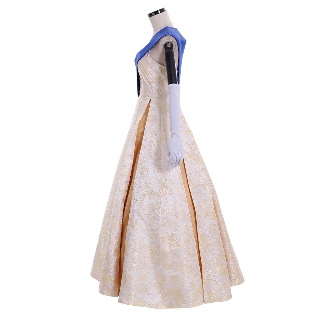 Robe de bal Reine Elizabeth Saison 2 Couronne | Costume Cosplay Robe de Mariée Princesse pour Femmes