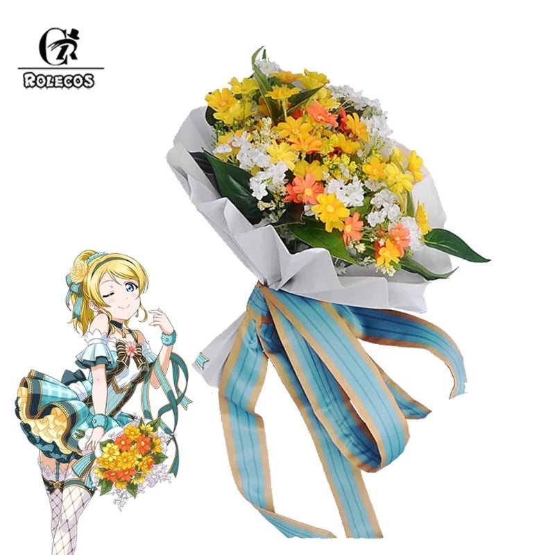 Bouquet de Fleurs Cosplay LoveLive Yazawa Nico Nozomi Tojo Eli Rin Sonoda Umi Kotori Maki