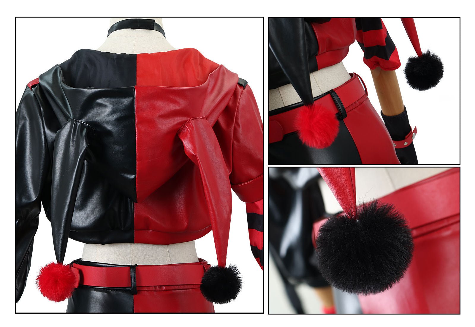 Suicide Squad - Maillot de Baseball Harley Quinn : Costume Officiel Inspiré de DC Comics & Tenue Casual