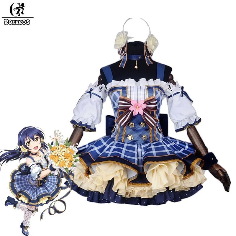 Costume Cosplay Lovelive Bouquet de Fleurs Yazawa Nico Nozomi Tojo Eli Rin Sonoda Umi Kotori Maki
