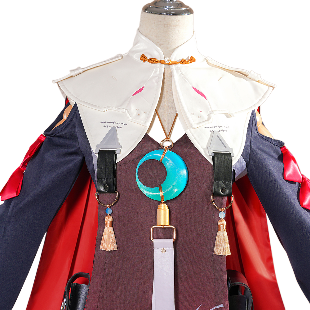 Costume Cosplay Danjin Wuthering Waves - Tenue de Jeu de Haute Qualité