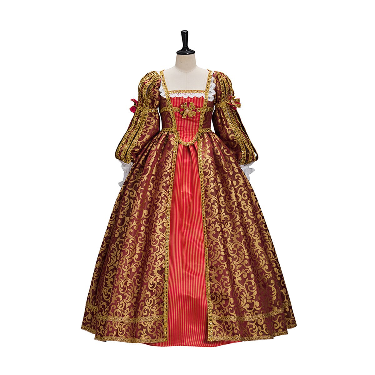 Cape à Capuche Noble Dame Royale Costume Cosplay – Robe de Fantaisie Élégante pour Enthousiastes du Cosplay