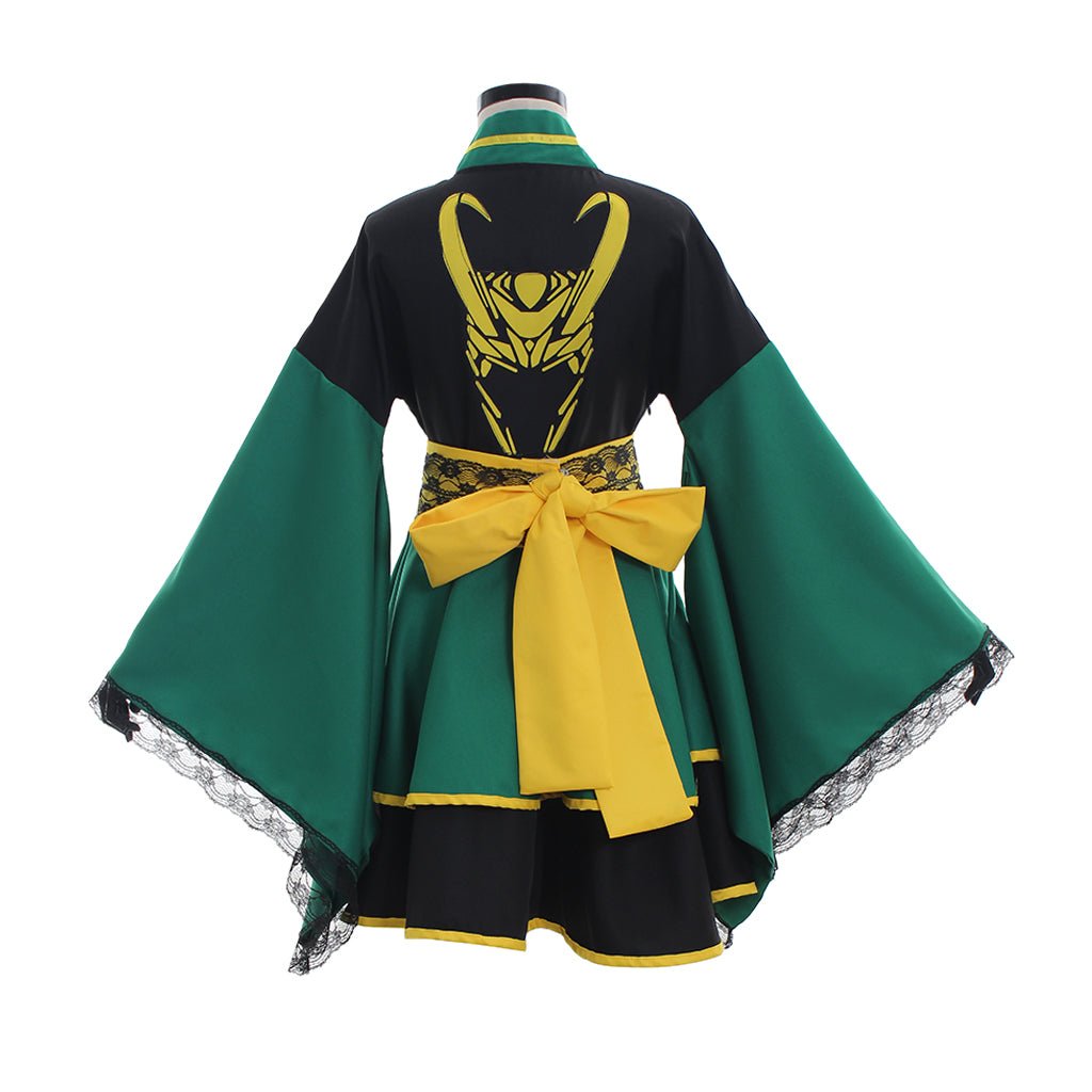 Costume Cosplay Kimono Loki Sur Mesure - Fusion Unique