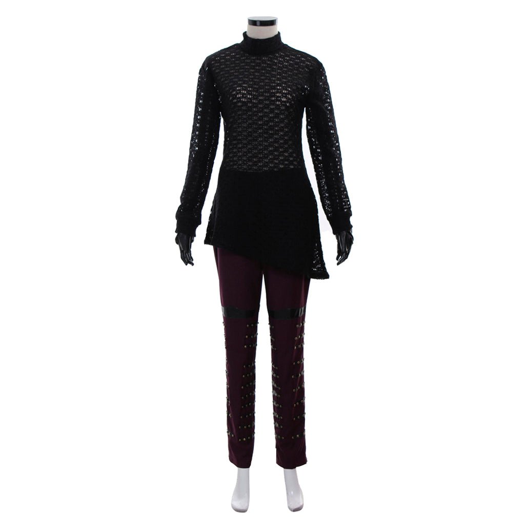 Costume Cosplay Mal Descendants - Ensemble Veste et Pantalon sur Mesure pour Halloween