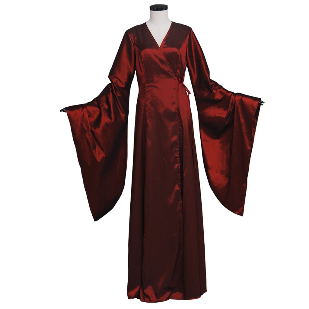 Robe de Reine de Pouvoir Médiéval | Gown Noble pour Films et Séries TV