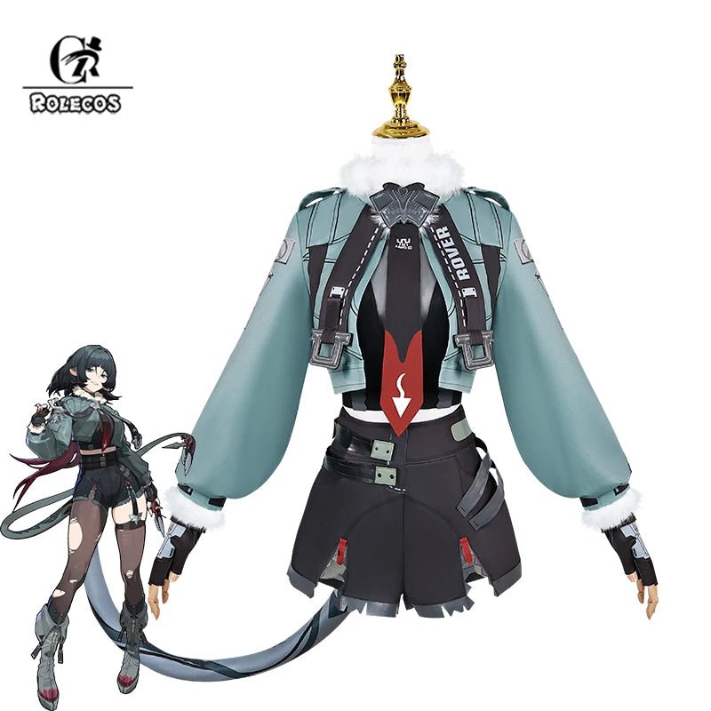 Costume Cosplay Jane Doe Zenless Zone Zero - Uniforme d'Agent Anomalie Physique pour Femmes