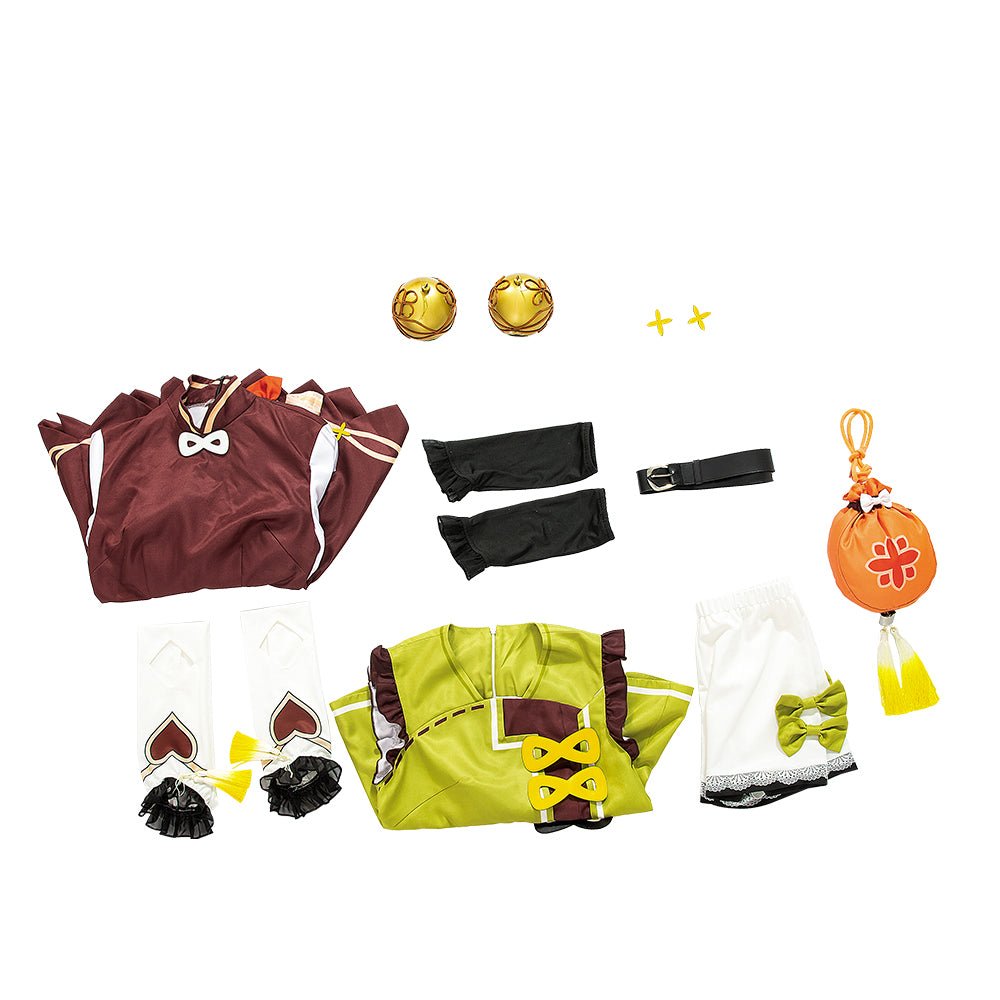 Costume Cosplay Genshin Impact Yaoyao - Tenue de Rôle de Qualité Premium