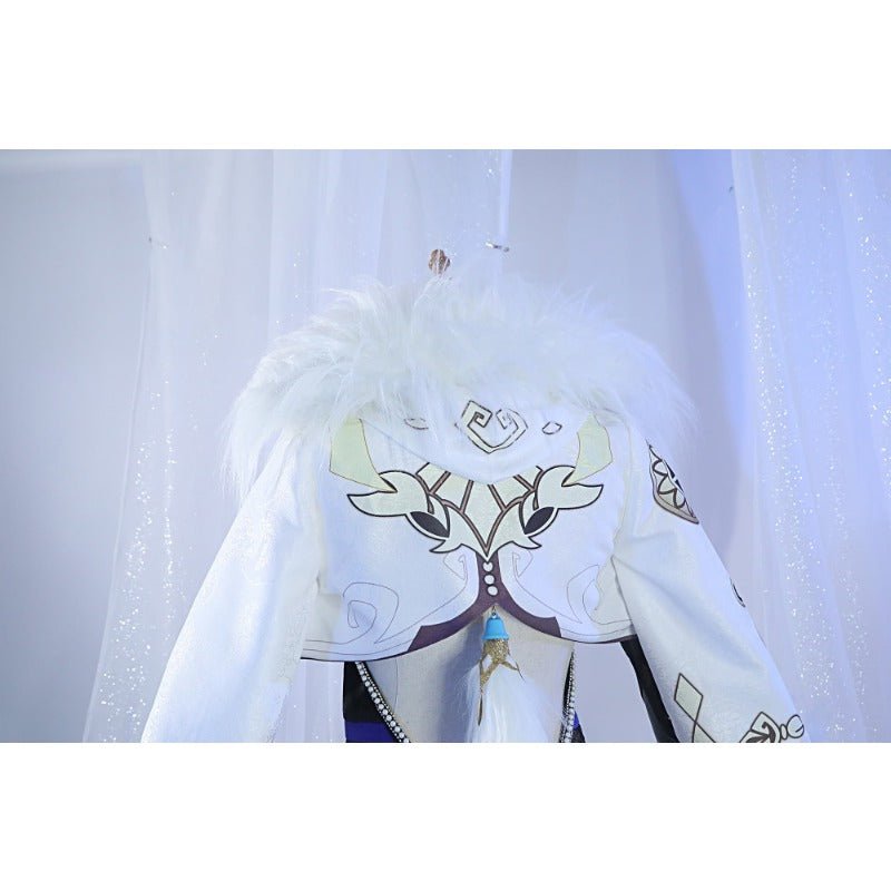 Costume Cosplay Yelan Genshin Impact pour Halloween, Fêtes et Roleplay