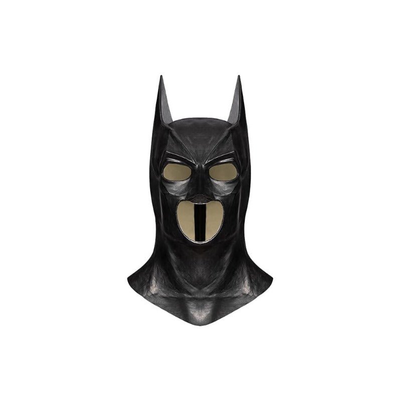 Costume Superhero Chauve-Souris Adulte Combinaison Noire Cape Masque Déguisement Cosplay