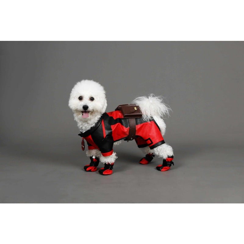 Costume Cosplay Chien Deadpool - Vêtement Super Héros pour Animaux pour Halloween & Fêtes