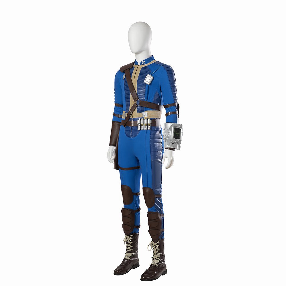 Costume Cosplay Version Masculine Série Fallout en Direct - Tenue de Série TV de Haute Qualité