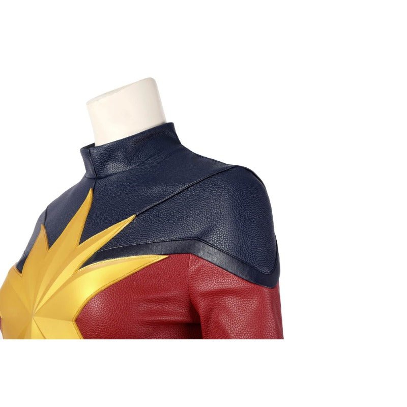 Costume Cosplay Captain Marvel 2 Carol Danvers en Cuir pour Halloween