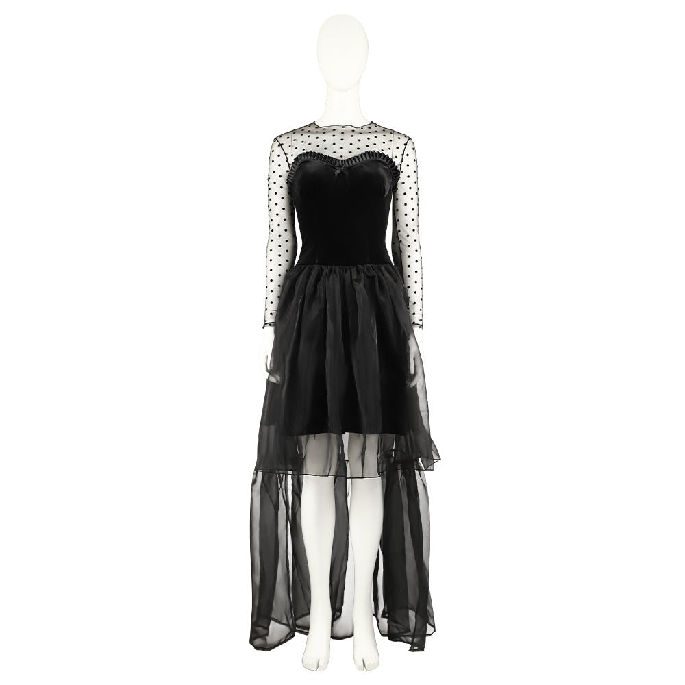 Costume Cosplay Lisa Frankenstein 2024 - Tenue Noire de Film pour Halloween et Événements