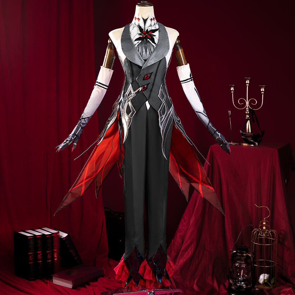 Costume Cosplay Arlecchino de Genshin Impact - Idéal pour les Fans des Fatui Harbinger