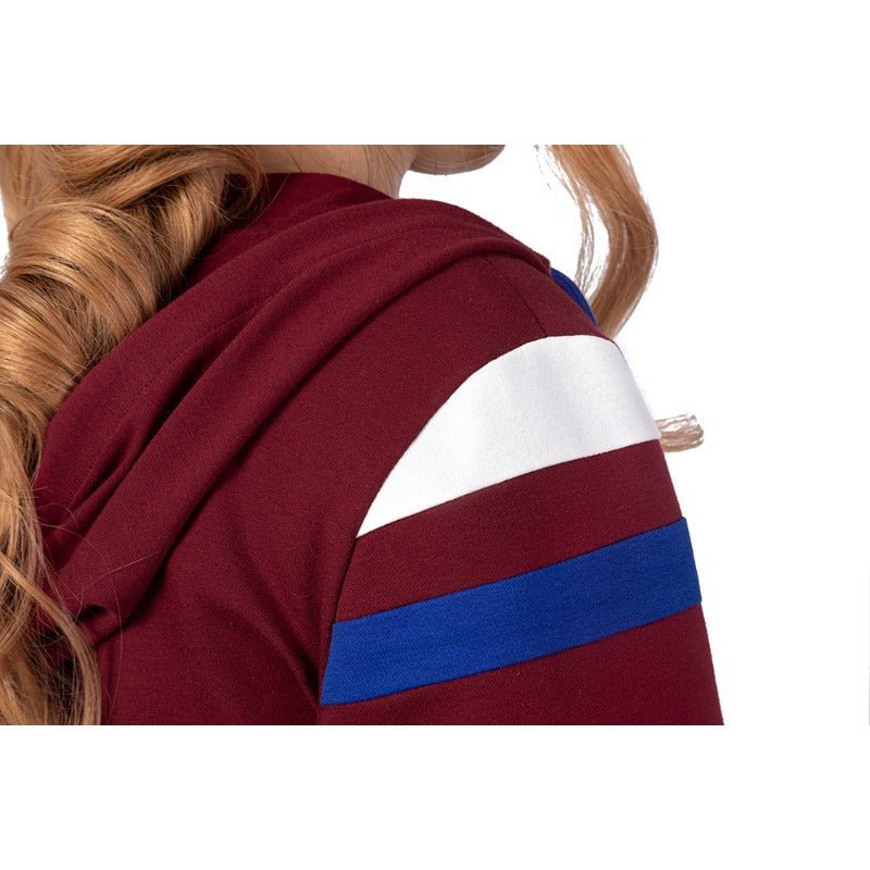 Hoodie Cosplay Scarlet Witch de WandaVision pour Femmes - Costume Décontracté et Élégant