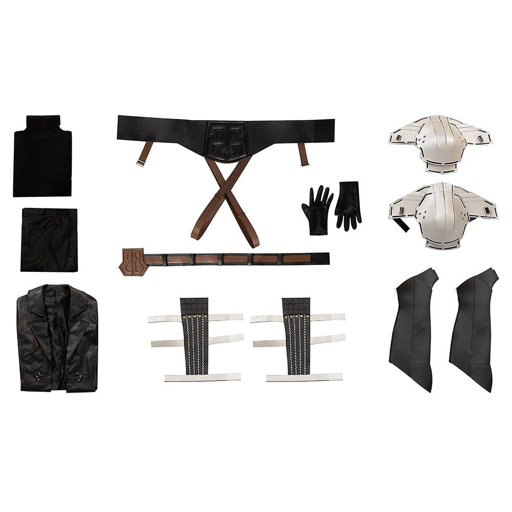 Ensemble de Costume Cosplay Sephiroth Juvenile de Final Fantasy VII Ever Crisis