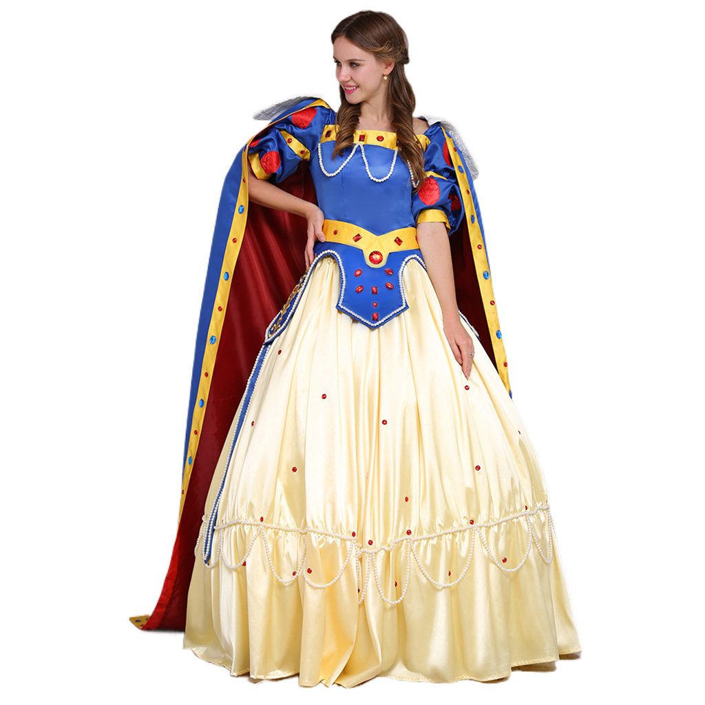 Série de Costumes Cosplay Disney Blanche Neige, Reine Maléfique et Prince