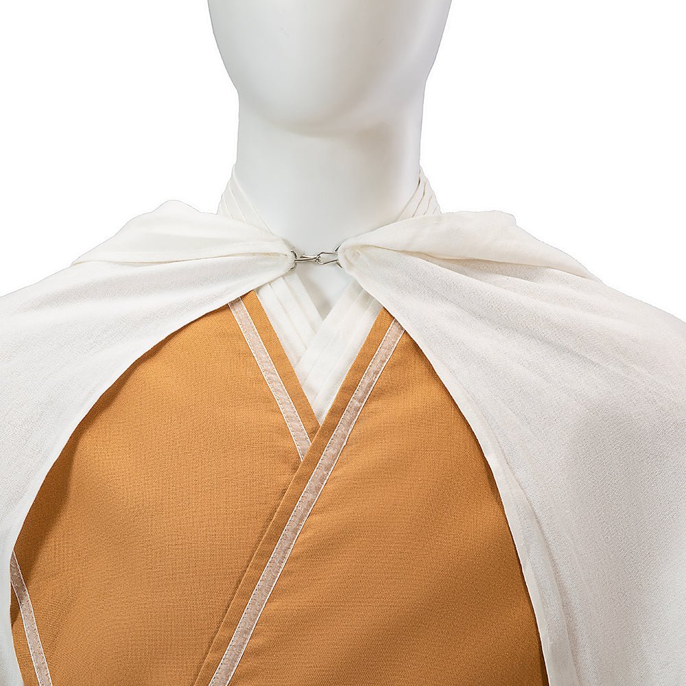 Star Wars Attendant - Sol Xue (Robe Blanche) Costume Cosplay