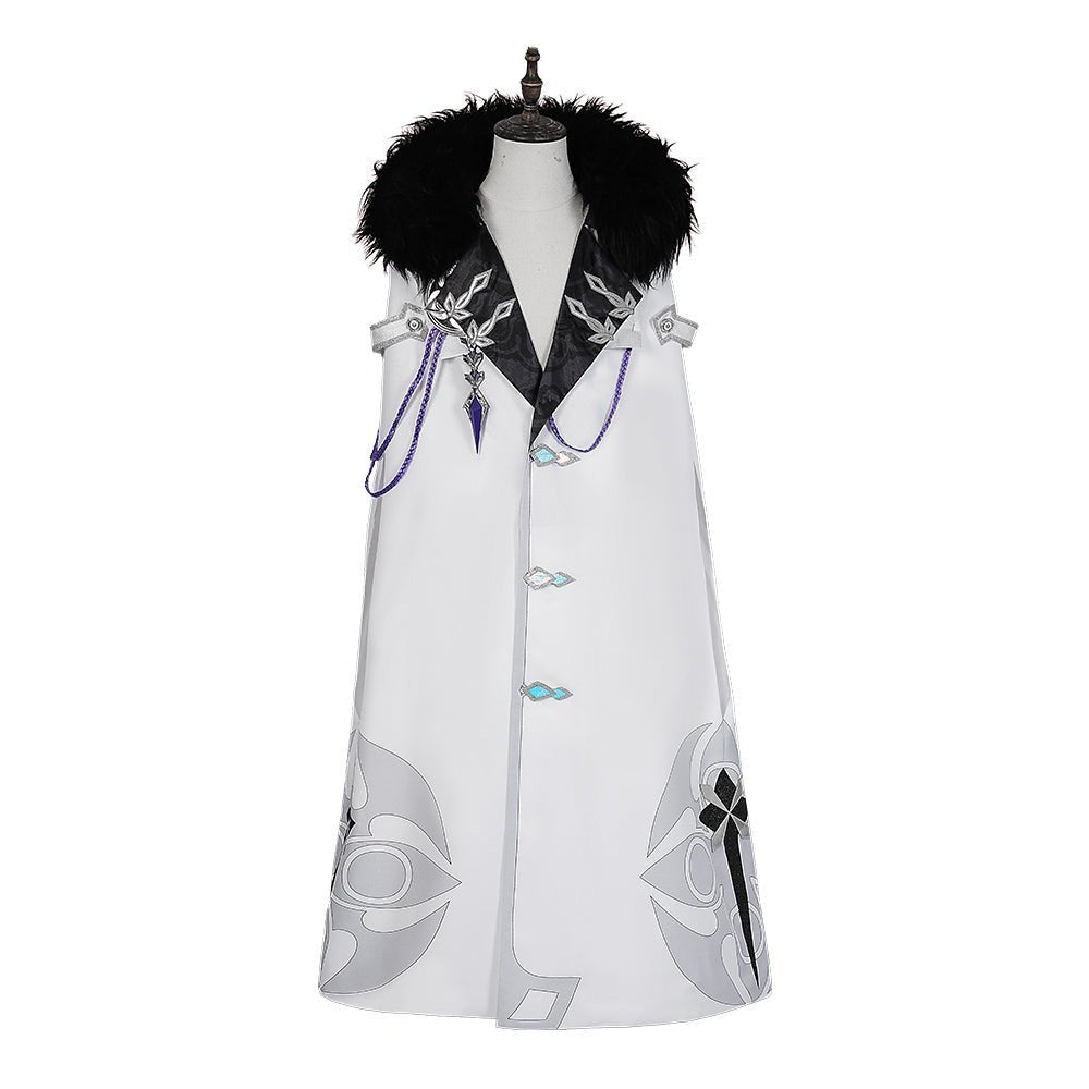 Costume Genshin Impact Cape Fatui Pierr Pantalone Tartaglia Harlequin Docteur Sandrone Columbina Regretor