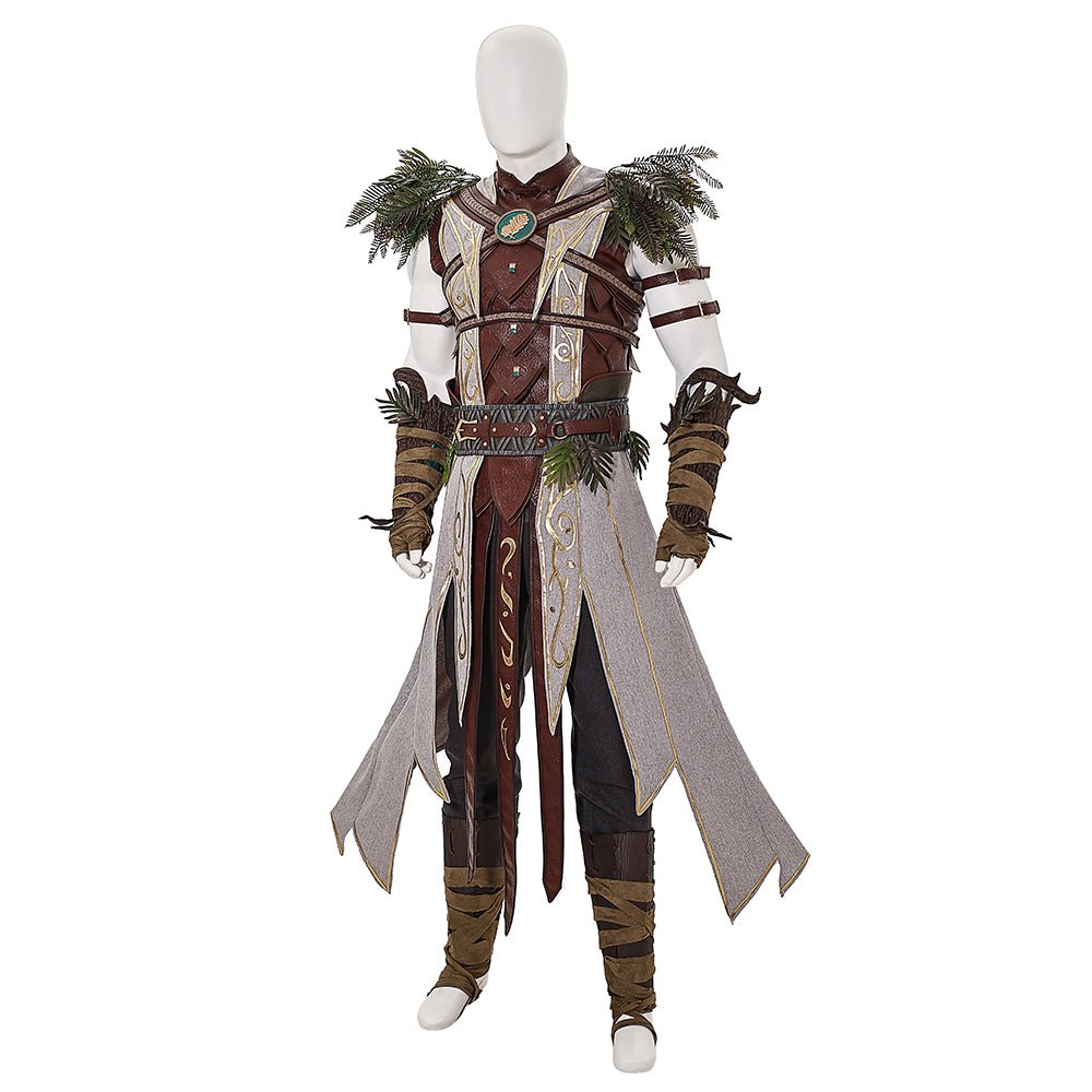 Costume Cosplay Halsin de Baldur's Gate 3 - Tenue de Personnage de Jeu de Haute Qualité