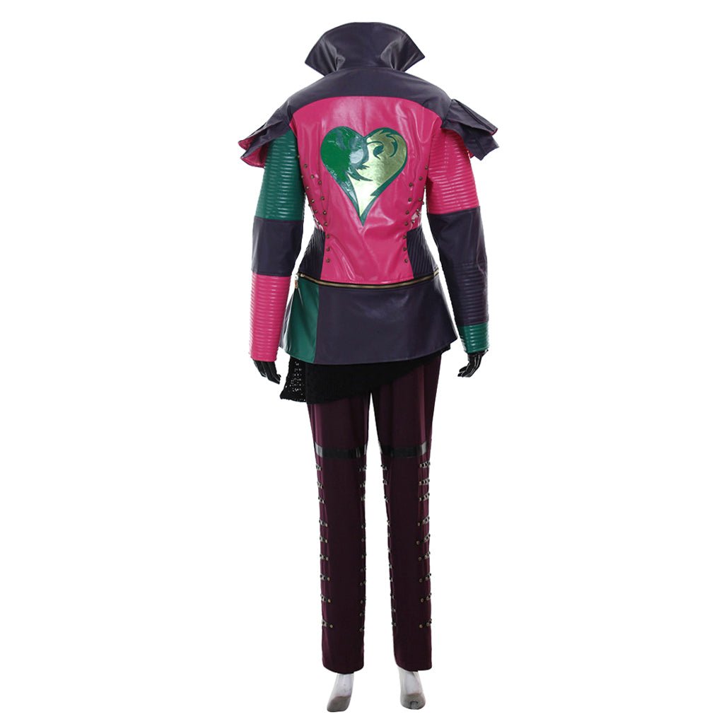 Costume Cosplay Mal Descendants - Ensemble Veste et Pantalon sur Mesure pour Halloween